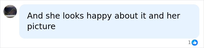 A social media comment from a user, speculating about the woman arrested after leaving her husband on the toilet.