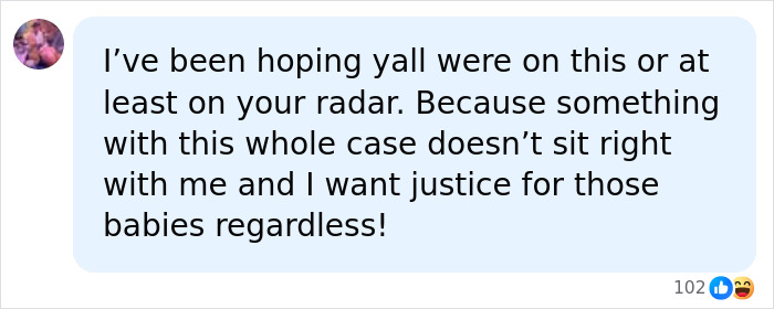Comment expressing desire for justice in Patrick Clancy case Comment expressing desire for justice in Patrick Clancy case