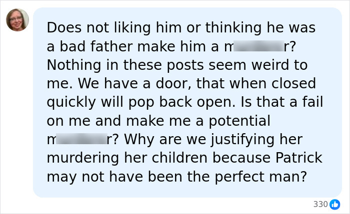 Reddit comment discussing opinions on Patrick Clancy's parenting Reddit comment discussing opinions on Patrick Clancy's parenting