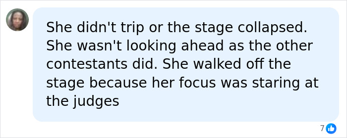 Comment on Miss Universe Jamaica Gabrielle Henry's fall and focus during pageant Comment on Miss Universe Jamaica Gabrielle Henry's fall and focus during pageant