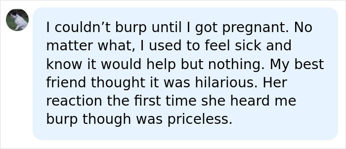 A woman finds an unexpected solution for painful bloating after years of being unable to burp.
