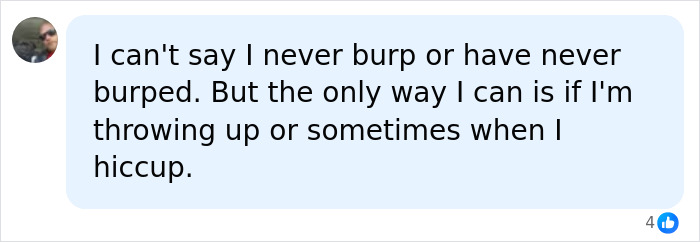 A woman finds an unexpected solution for painful bloating after years of being unable to burp.