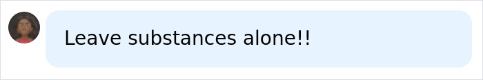Comment urging to avoid substances, referencing the substance that likely cost Hayden Panettiere her life. Comment urging to avoid substances, referencing the substance that likely cost Hayden Panettiere her life.