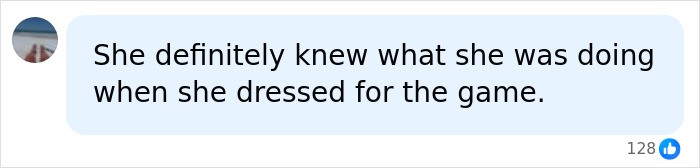 Facebook comment about the viral blonde from Florida-Ole Miss game