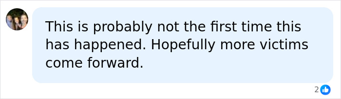 A social media comment discussing the Cornell 7 group chat and victims coming forward. A social media comment discussing the Cornell 7 group chat and victims coming forward.