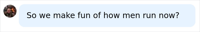 Isla Fisher dating 'ick' revealed: a user comment asking if making fun of how men run is now acceptable.