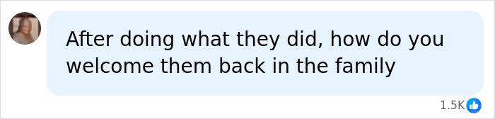 A social media comment about the family saga of ordinary twins involved in a dark story. A social media comment about the family saga of ordinary twins involved in a dark story.