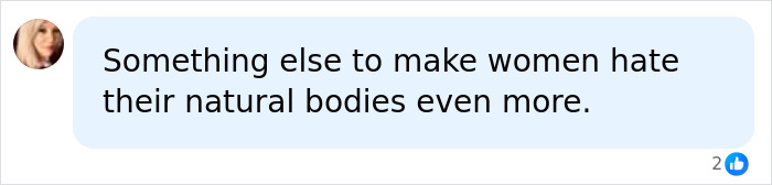 A comment on social media about a new study on perfect breast shape: 'Something else to make women hate their natural bodies even more.'