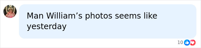 A social media comment reflecting on how Prince William's old photos feel recent, sparked by Prince George's Eton College portrait. A social media comment reflecting on how Prince William's old photos feel recent, sparked by Prince George's Eton College portrait.
