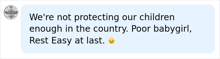 A social media comment about Saylor Hayes parents and the tragic d***h of the 5-year-old.