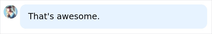 Screenshot of a comment reacting positively to TikTok stars pregnancy announcement. Screenshot of a comment reacting positively to TikTok stars pregnancy announcement.