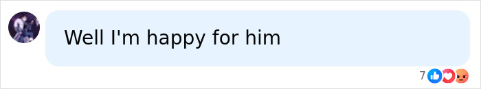 Screenshot of a comment expressing happiness for TikTok stars after their pregnancy announcement. Screenshot of a comment expressing happiness for TikTok stars after their pregnancy announcement.