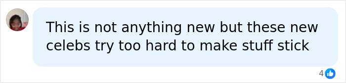 Comment criticizing new celebrities trying hard with bold poses Comment criticizing new celebrities trying hard with bold poses