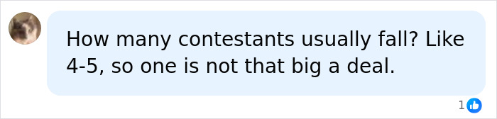 Comment discussing how many Miss Universe contestants usually fall Comment discussing how many Miss Universe contestants usually fall