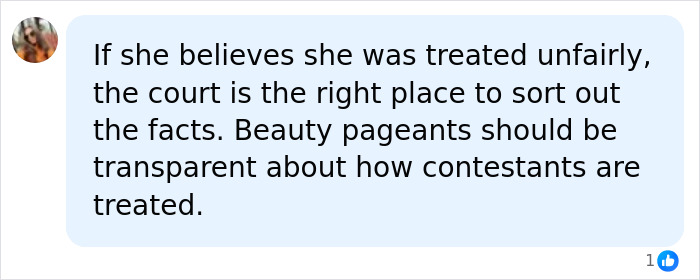 View on court's role in Miss Universe Jamaica contestant treatment View on court's role in Miss Universe Jamaica contestant treatment