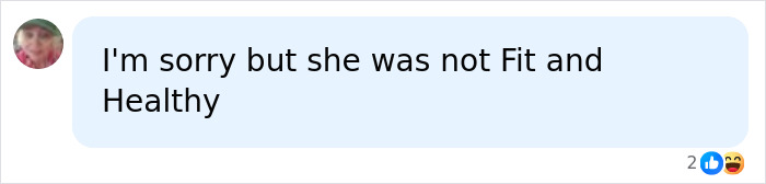 A social media comment stating the person was not Fit and Healthy before liver failure from Ashwagandha Gummies.