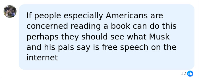 A social media comment discussing Stephen King's decision to pull a book, referencing free speech and censorship. A social media comment discussing Stephen King's decision to pull a book, referencing free speech and censorship.