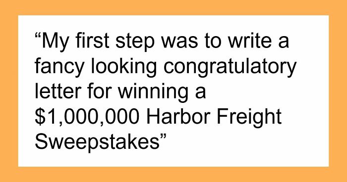 Guy Devises Genius Sweepstakes Scam To Expose Woman Who Used His Number For A Decade