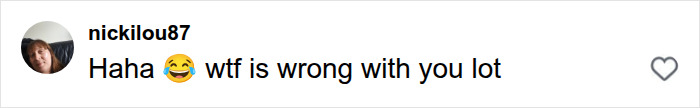 A brief humorous reaction comment to the controversy of the pregnant star runway show.