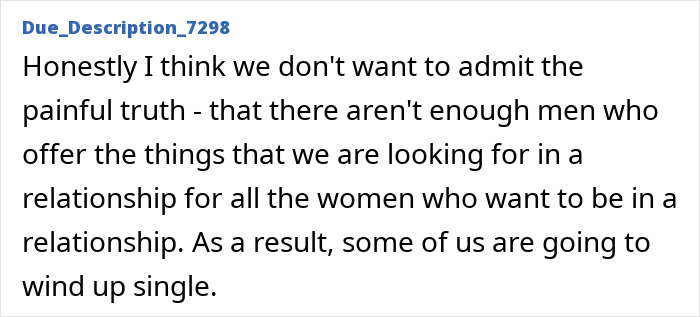 Online comment about common dating mistakes and the painful truth of remaining single. Online comment about common dating mistakes and the painful truth of remaining single.