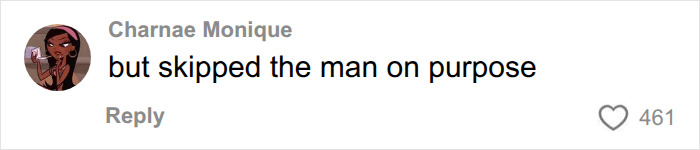 A comment about the Putney Pusher incident, pointing out the specific actions of the Putney Pusher.