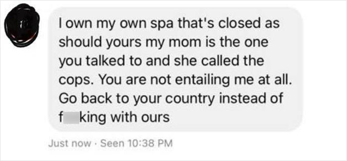 Racist 'Karen' Tries To Shut Down Salon, Turns Out She's The One That Needs To Be Arrested Racist 'Karen' Tries To Shut Down Salon, Turns Out She's The One That Needs To Be Arrested