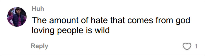 A comment about hate from god loving people, referencing the racist Karen incident in San Jose. A comment about hate from god loving people, referencing the racist Karen incident in San Jose.