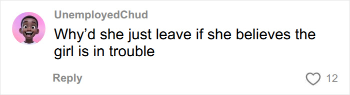 A comment questioning why she would leave, regarding the Racist Karen arrested in San Jose. A comment questioning why she would leave, regarding the Racist Karen arrested in San Jose.