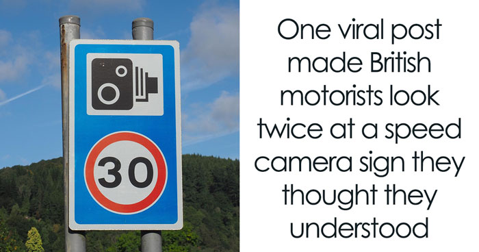 Years Of Seeing The Speed Camera Sign The Wrong Way End When Drivers Discover What It Actually Means