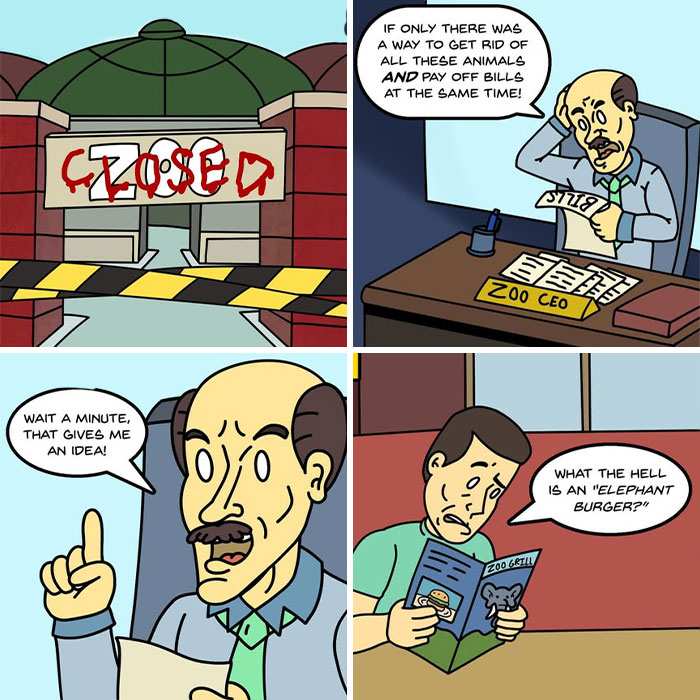 28 Unpredictable Comics By Brian Judge That Turn Dark And Ridiculous Out Of Nowhere