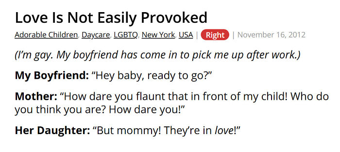 Customer and boyfriend face judgment at business about love and LGBTQ acceptance