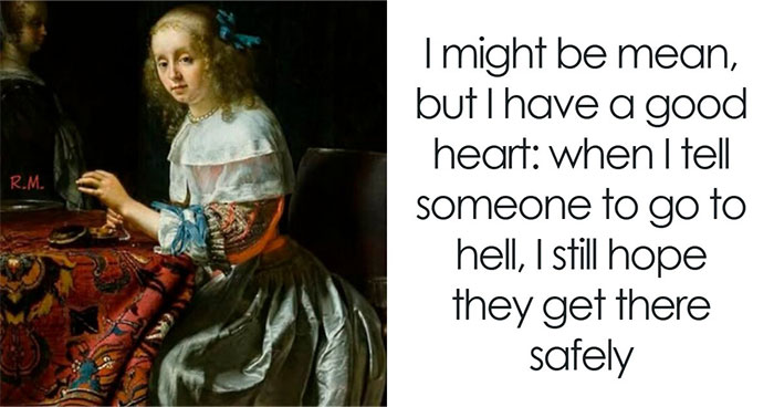 80 Times Classical Art Got A Sarcastic Modern Makeover And Somehow It Worked
