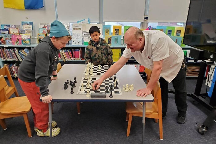 School Custodian In Maine Started Helping With The Chess Club After Work And Ended Up Coaching The Teams To State Championships