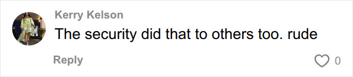 Audience comment on Nina Dobrev's horrible moment at the Venice Film Festival red carpet after a security guard forces her out. Audience comment on Nina Dobrev's horrible moment at the Venice Film Festival red carpet after a security guard forces her out.