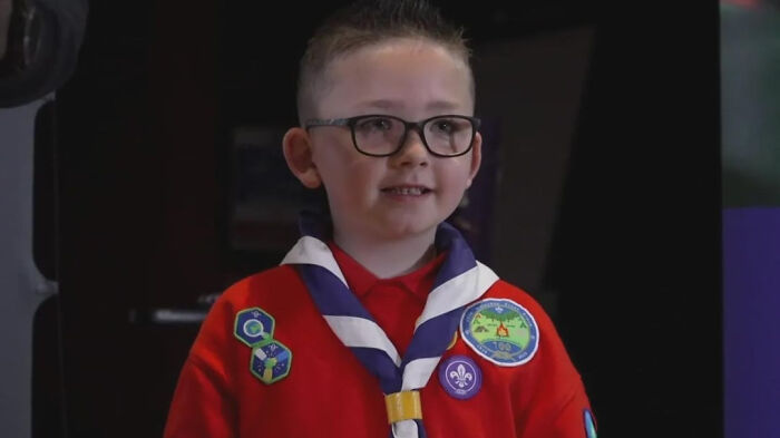 Six-Year-Old Used Scouts First-Aid Skills To Stop His Mother Choking On Chicken