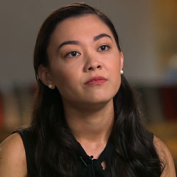 Chanel Miller, the victim of Brock Turner, looking forward thoughtfully. Chanel Miller, the victim of Brock Turner, looking forward thoughtfully.