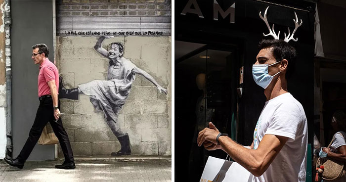 This Street Photographer Turns Shadows And Split-Second Coincidences Into Clever Images (32 Pics)