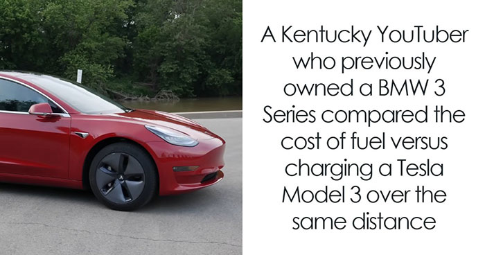Guy Spends Years Tracking Cost Of Charging Tesla Model 3 For 75k Miles Versus Filling Up Gas Cars