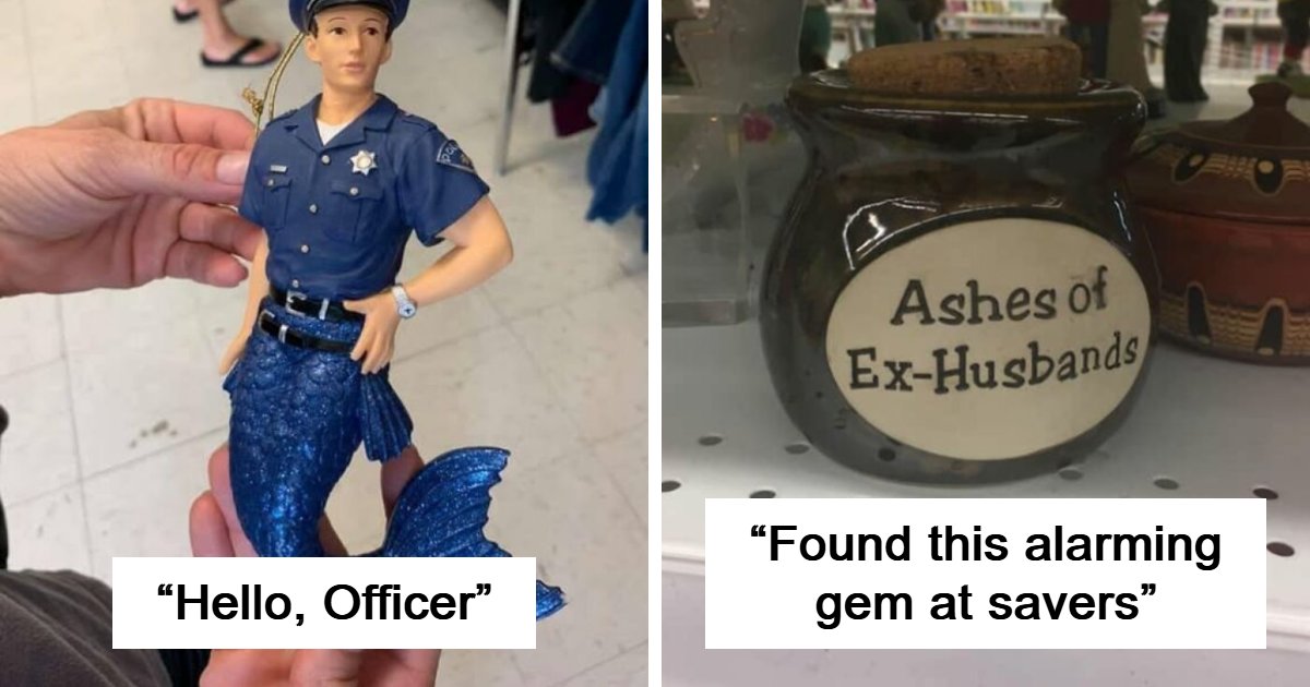 74 Unhinged Secondhand Finds That Prove One Person???s Trash Is Another Person???s Cursed Treasure