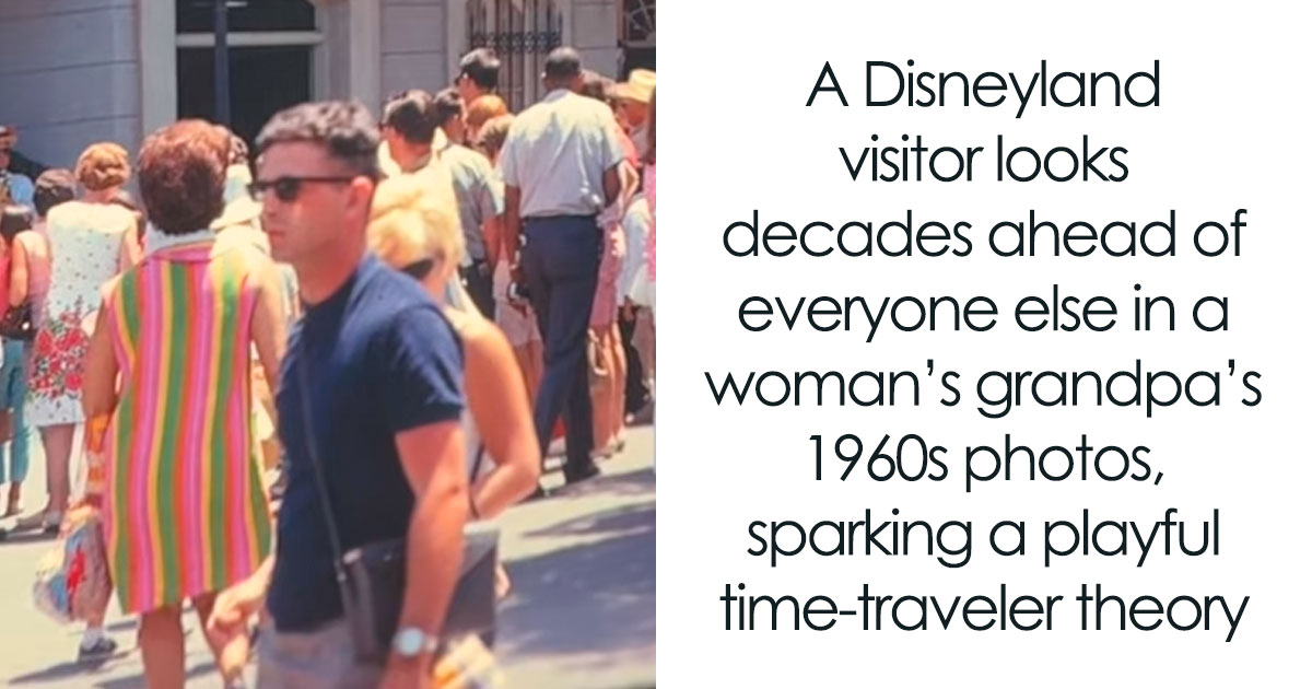 Woman Spots A Man In 1960s Disneyland Photo Who Looks Like He Just Stepped In From 2026