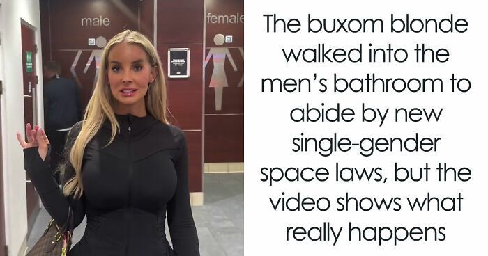 Trans Woman Stirs The Pot By Going Into The Men’s Bathroom And People Have A Lot To Say