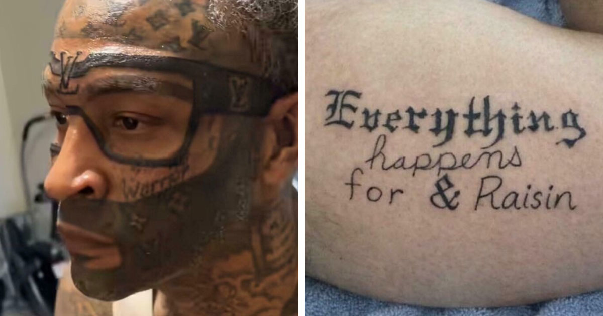 90 Hilariously Bad Tattoos That Prove Permanent Decisions Deserve A ...