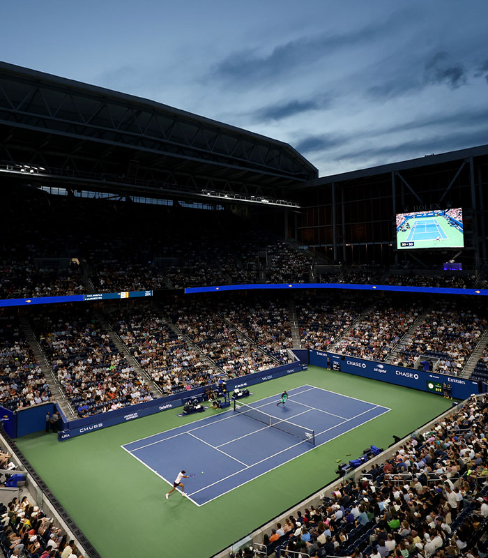 US Open influencers are kicked out of the stadium after posting a photo that led to trouble. US Open influencers are kicked out of the stadium after posting a photo that led to trouble.