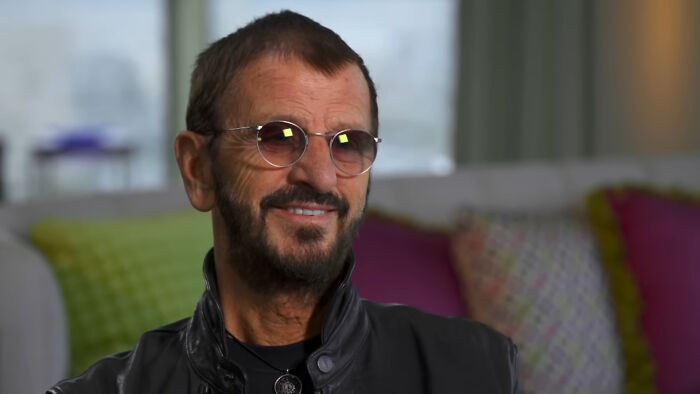 Musician Ringo Starr smiling close-up, a classic icon in celebrity encounters stories