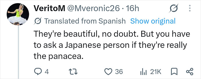 A social media post about Japanese women's beauty, relevant to Western beauty standards. A social media post about Japanese women's beauty, relevant to Western beauty standards.