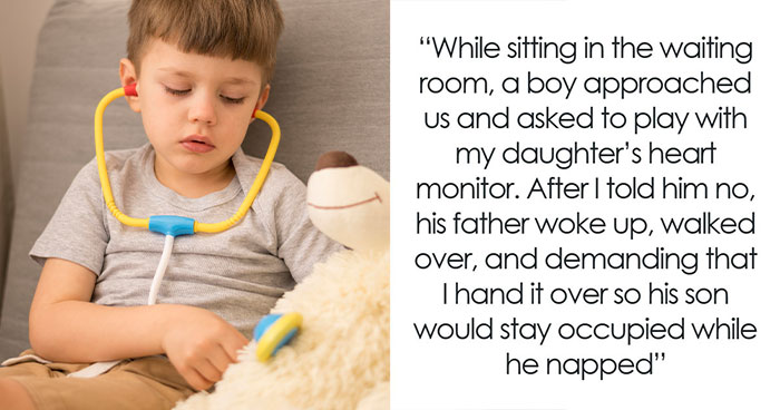 Entitled Kid Wants To Play With Ill Girl’s Heart Monitor, Gets Refused, Steals It Anyway