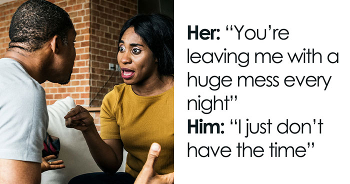 Woman Stops Cleaning As She Cooks To Prove A Point, Husband Still Doesn’t Get It