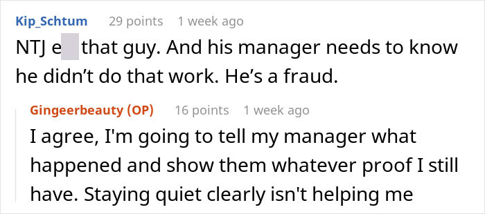 Man Takes Credit For Colleague’s Work And Gets Promoted, Then The Receipts Come Out Man Takes Credit For Colleague’s Work And Gets Promoted, Then The Receipts Come Out