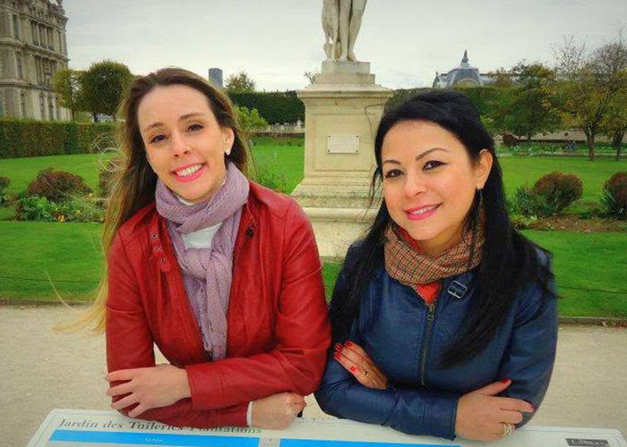 Two women smiling for a photo, highlighting risks of cosmetic procedures and the importance of safety. Two women smiling for a photo, highlighting risks of cosmetic procedures and the importance of safety.