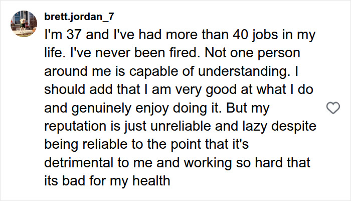 A woman with Autism and ADHD shares her experiences, feeling misunderstood despite her hard work and dedication.
